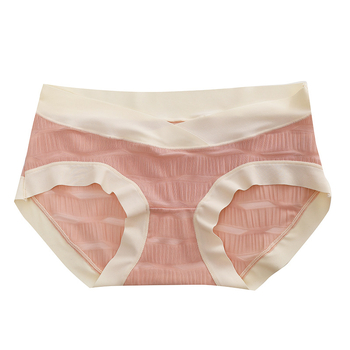 Kismama alsónemű – Ice Silk anyag, középmagas derekú, gyorsan száradó, antibakteriális, 100% selyem bélés