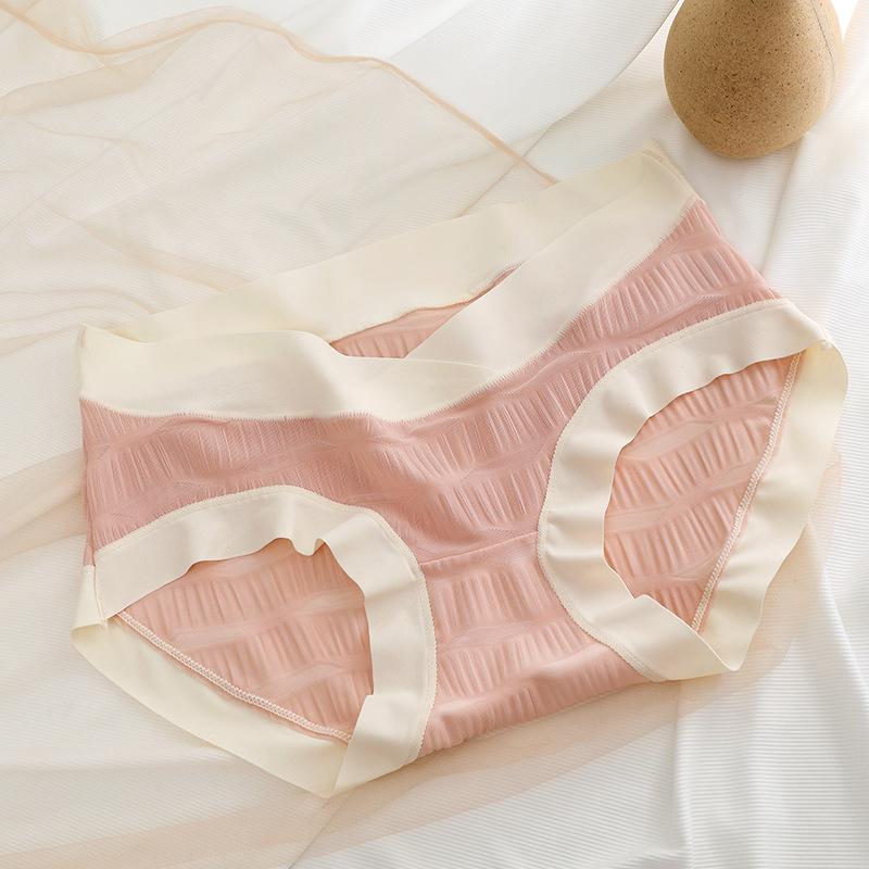 Kismama alsónemű – Ice Silk anyag, középmagas derekú, gyorsan száradó, antibakteriális, 100% selyem bélés