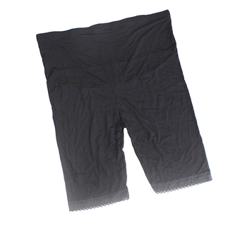 Kismama crop nadrág pocak-támasztással, vékony nyár, modal-pamut keverék, szoros szabás