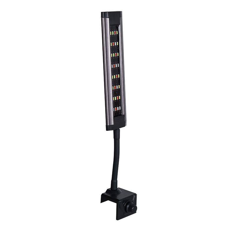 LED klip svjetlo za akvarij, tijelo od aluminijske legure, 15W, spektar punog spektra