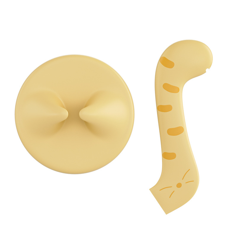 Háziállatok konzervfedő tető beépített kanállal, TPE anyag, Seven oh márka, csomagolás: doboz 400