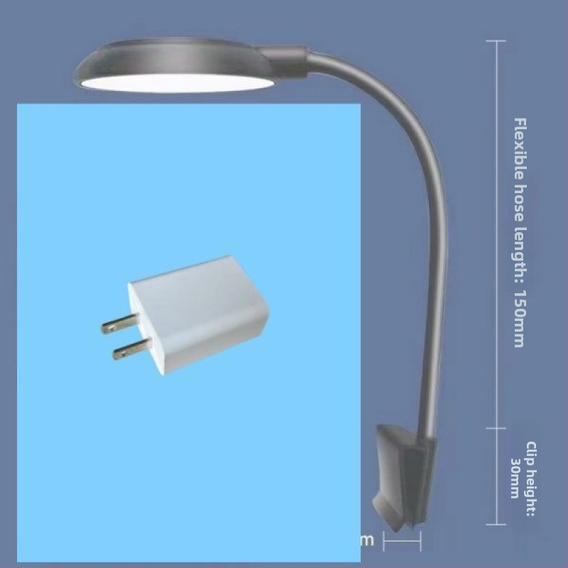 LED lampa za akvarij s klipsom za stolnu upotrebu - PC materijal, klips dizajn, svjetlo za rast