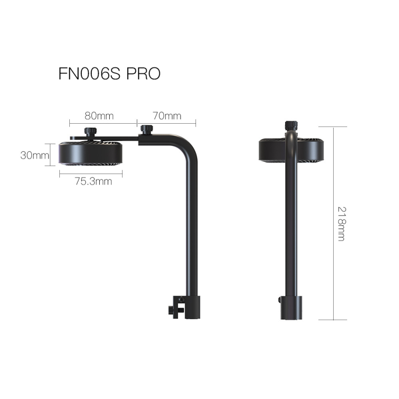 Akváriumi LED világítás vízinövényekhez — teljes spektrum, 10W, alumínium ötvözet, időzítés