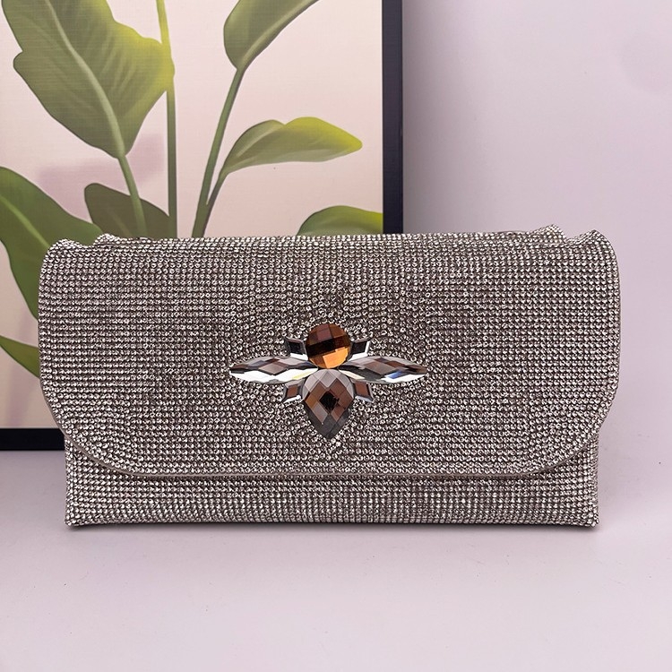 Večernja clutch torbica s poklopcem, PU materijal, PU podstava, vodoravni kvadratni oblik, otvaranje poklopcem