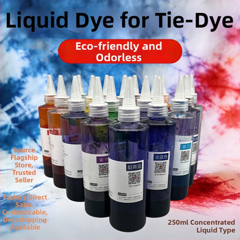 Tie-Dye DIY инструментален комплект за деца, бутилкови течни бои с минерални пигменти, без варене, капацитет 50, марка Tips