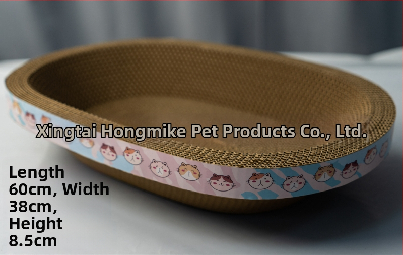 Kör alakú macska karmoló tábla beépített karmoló tálcával, kopásálló hullámtartó kartonból, 20 darabos csomag, Sheng Lun Pet