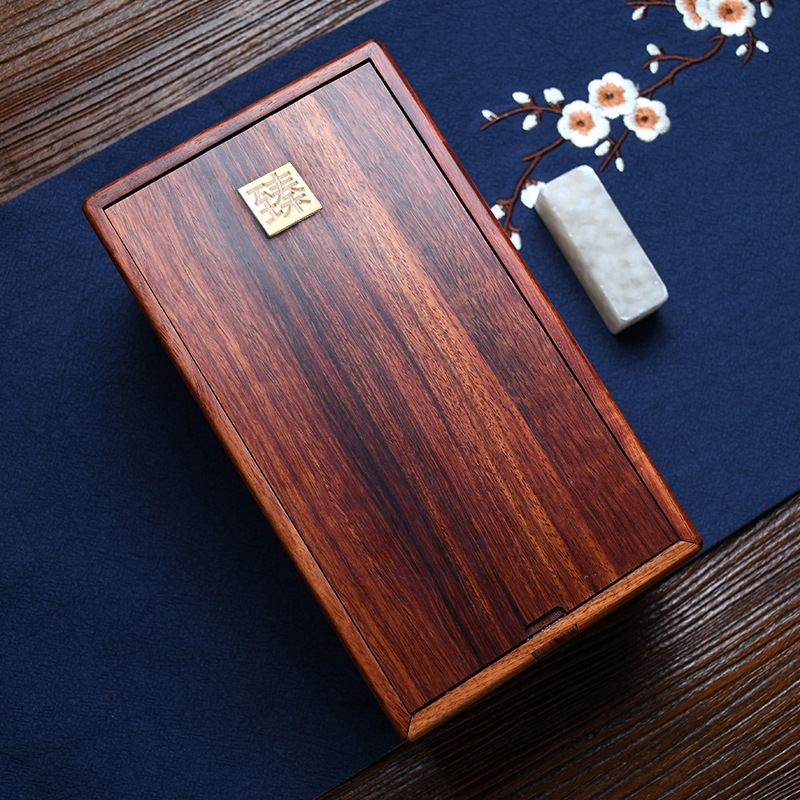 Cutie pentru bijuterii cu mecanism, construcție mortise-and-tenon, lemn natural, depozitare bijuterii