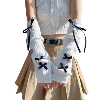 Kötött karmelegítő nőknek – meleg – japán és koreai stílus – 2024 tél