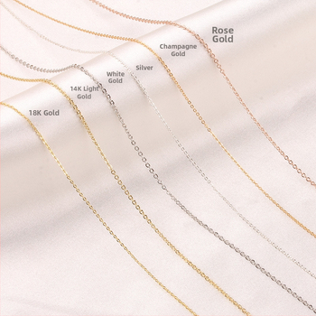 Zlatá naplnená retiazka s guličkami, tenký plochý O-uzol, 14K/18K zlaté vyplnenie, meďové jadro, elektroplatovanie pre šperky DIY