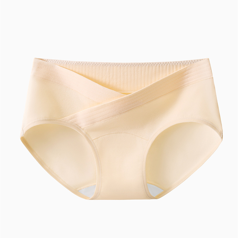 Pamut kismama bugyi alacsony derékkal, hosszú ágyékrész és szabályozható hasi támasz a középső–késői terhességhez