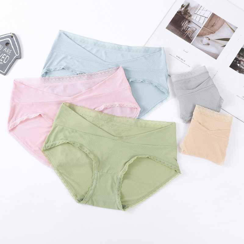 Yashuti kismama alsónemű, Ice Silk anyag, alacsony derék, légáteresztő, pocak támasz