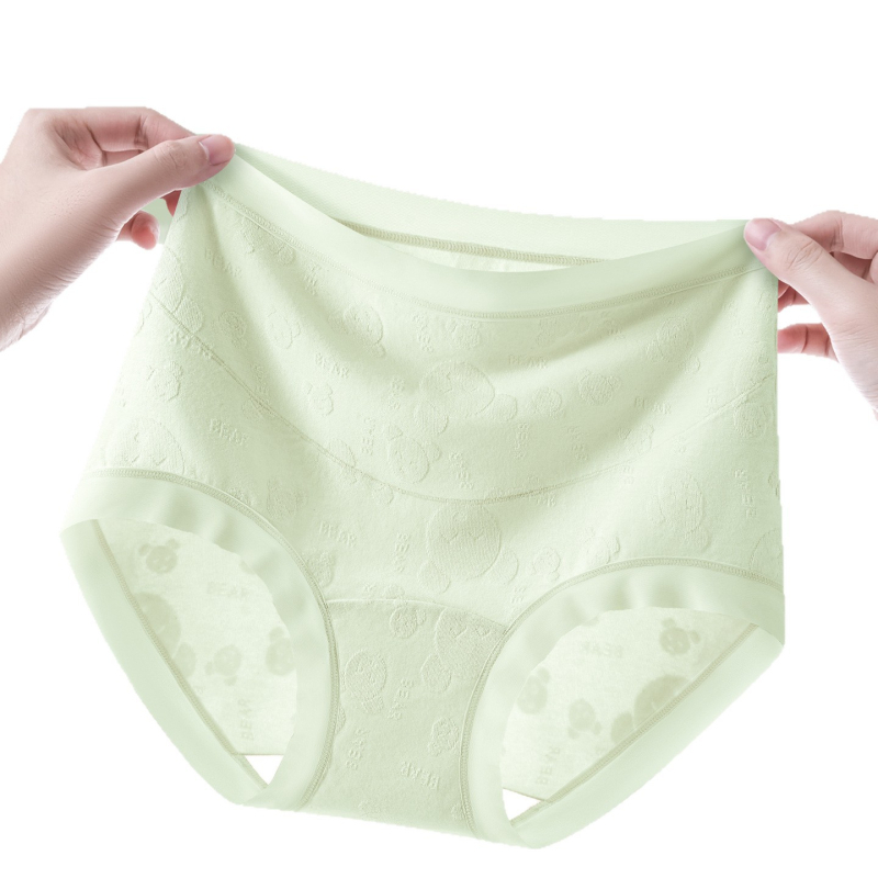 Kismama alsónemű, magas derekú, légáteresztő és antibakteriális, 95–100% pamut, pamut bélés a szeméremnél, minden terhességi szakaszra