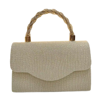 Este táska fedéllel, poliészter test és bélés, vízszintes négyszögletes forma, mágneses zárás, belső telefonzseb, kisméretű négyszögletes stílus, Tavasz 2025