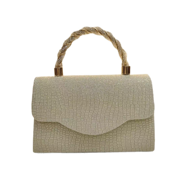 Este táska fedéllel, poliészter test és bélés, vízszintes négyszögletes forma, mágneses zárás, belső telefonzseb, kisméretű négyszögletes stílus, Tavasz 2025