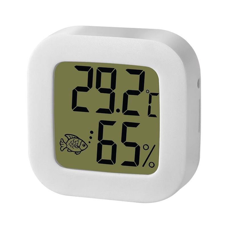 Θερμόμετρο ενυδρείου, αδιάβροχο, υψηλής ακρίβειας, διπλή ψηφιακή οθόνη, τοίχου, εξωτερικός αισθητήρας για θερμοκρασία και υγρασία
