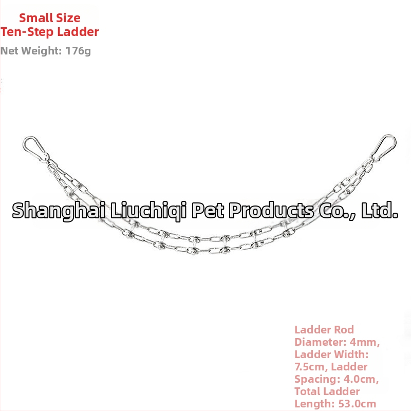 Jucărie de antrenament pentru papagal, din oțel inoxidabil 304 – plasă de cățărare pentru mestecare și pandantiv de expoziție