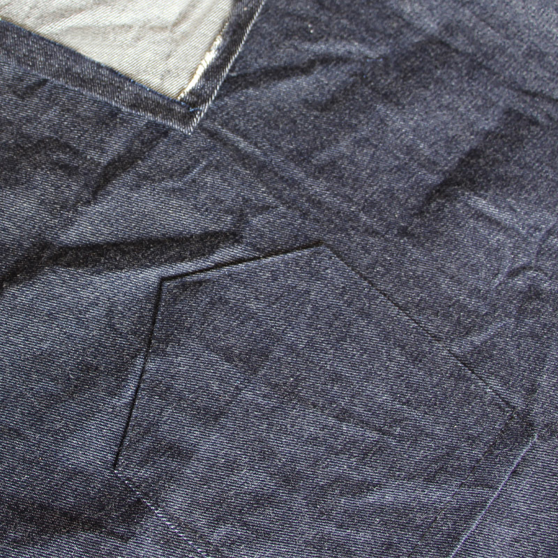 Farmerkötény, ujjatlan, munkához – szennyeződés elleni bevonat, modern minimalist stílus