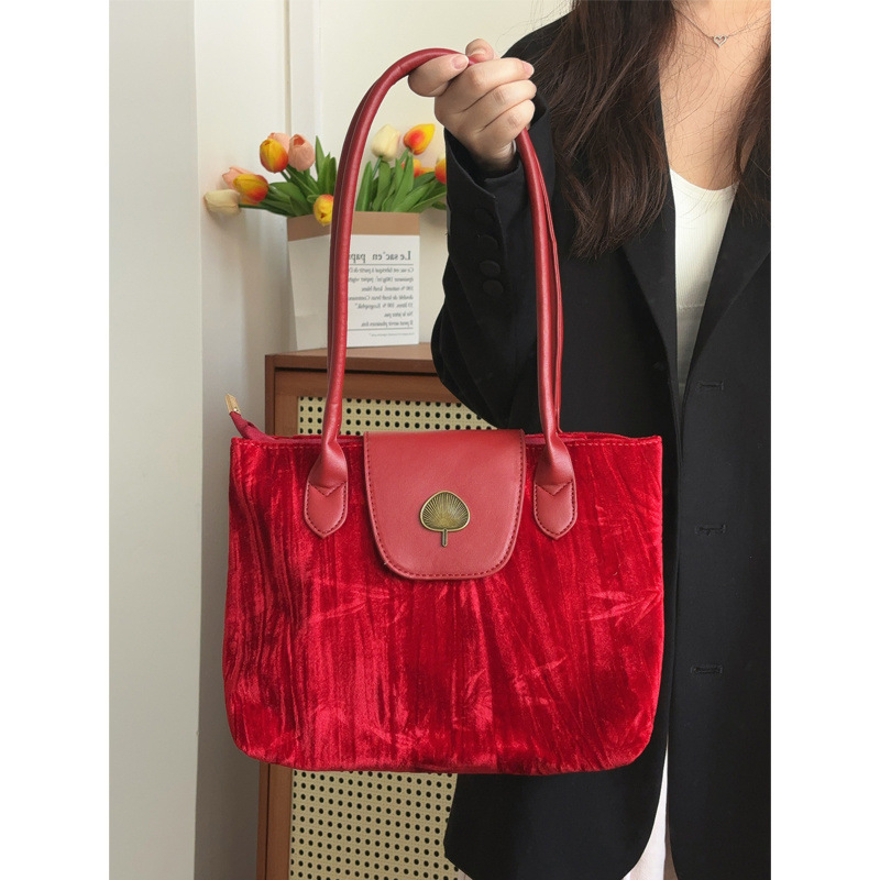 Corduroy tote táska, Mix-and-Match stílus, cipzáros zárás, műbőr bélés, szabadidős vagy utazási használatra