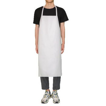 PU bőr kötény – vízálló, olajálló, ujjatlan, vendéglátóipari konyhai használatra