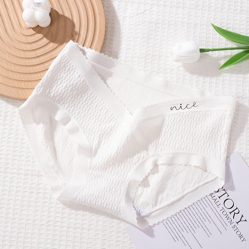 Yilifen kismama fehérnemű, alacsony derekú, 100% pamut, légáteresztő, antibakteriális, hastámasz, középső–késői terhességre