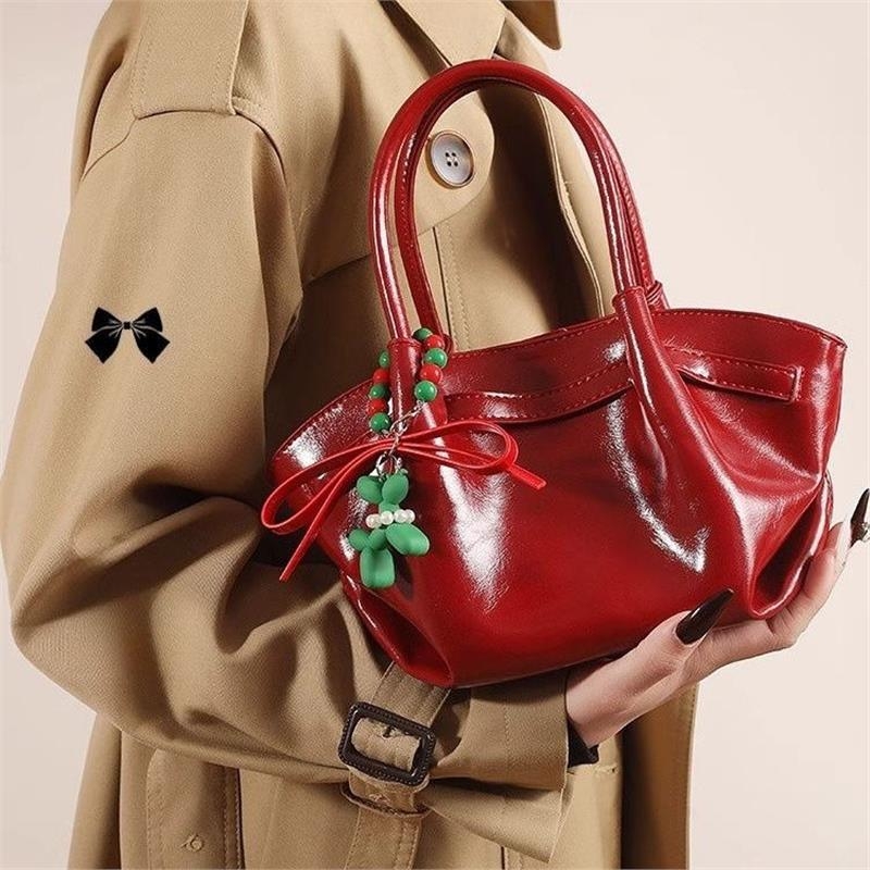 Torba PU Bucket Bag, Mala veličina, Unisex stil, Proljeće 2025, Svakodnevna upotreba