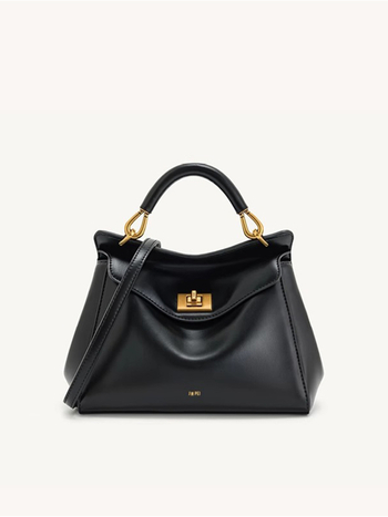 Ženska torbica s katancem Lock — Kelly stil, ramena i crossbody, PU materijal, poliester podstava, unutarnja džep za dokumente