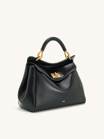Ženska torbica s katancem Lock — Kelly stil, ramena i crossbody, PU materijal, poliester podstava, unutarnja džep za dokumente
