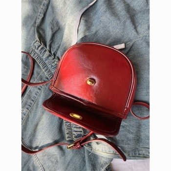 Torba preko ramena u stilu sedla, unisex stil, PU materijal, proljeće 2024, svakodnevna uporaba