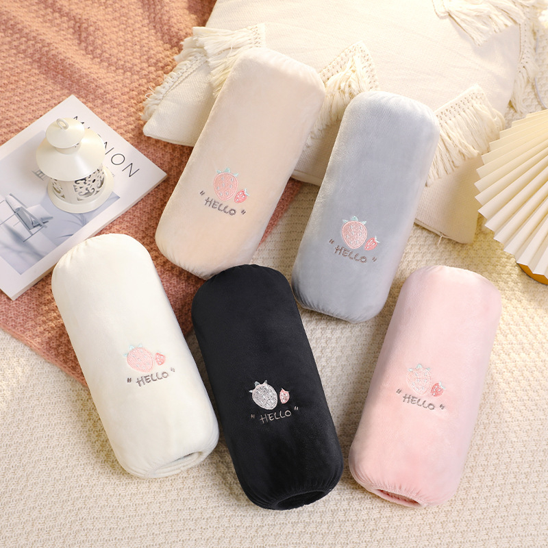 Navlaka za rukave za odrasle žene, anti-prljanje, kristalni velur, vez, zima–jesen