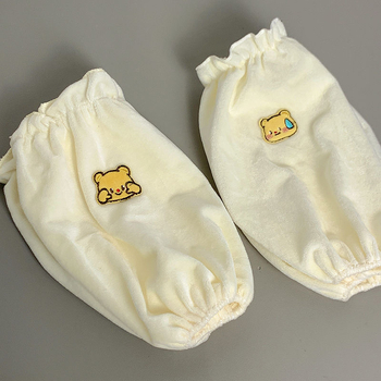 Navlake za rukave - Slatka pliš Butter Bear, za sve sezone, protiv prljavštine, pamuk, unisex za odrasle