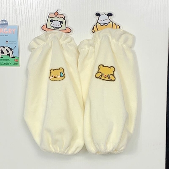 Navlake za rukave - Slatka pliš Butter Bear, za sve sezone, protiv prljavštine, pamuk, unisex za odrasle