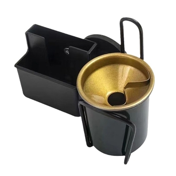 Μαγνητικό τασάκι και στηριγμα τηλεφώνου, μεταλλική κατασκευή, μάρκα Mo Qi, συμβατό με όλα τα μοντέλα, βάρος 0.5, δυνατότητα προσαρμογής