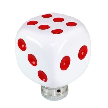 JYP Univerzális váltókar gomb kocka mintával kézi és automata váltóhoz