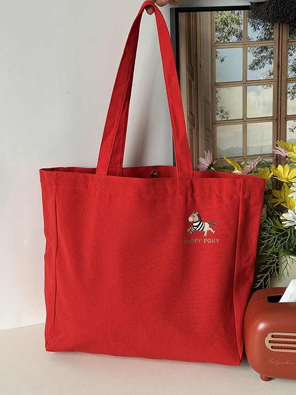 Vászon tote táska, utcai stílus, vízszintes négyszög alakú, mágneszár, belső cipzáras zseb