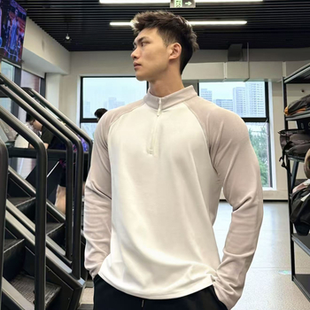 Muški Raglan termalni top, flis podstava, dugi rukav, okrugli ovratnik, slim fit