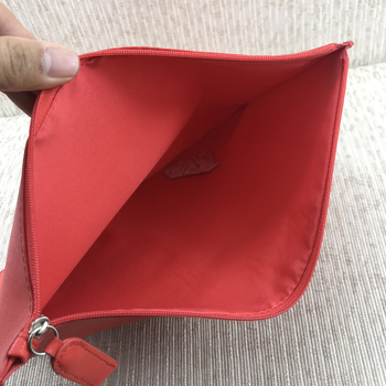 PU kožna envelope torbica s unutarnjim džepom na zip, vertikalno kvadratnog oblika, otvaranje kukom, svjež i sladak stil za svakodnevnu uporabu