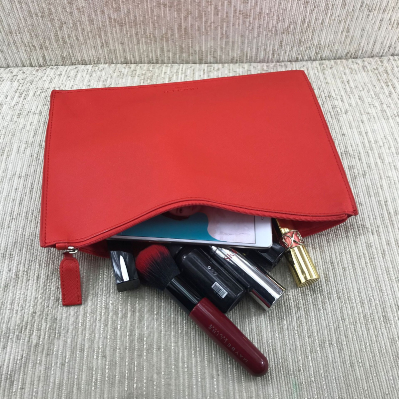 PU kožna envelope torbica s unutarnjim džepom na zip, vertikalno kvadratnog oblika, otvaranje kukom, svjež i sladak stil za svakodnevnu uporabu