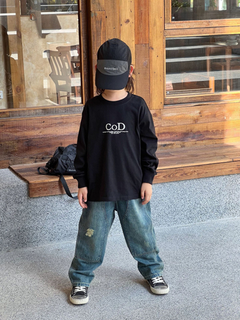 Dječja duga pamuk majica s printom dinosaura i slova, okrugli izrez, unisex