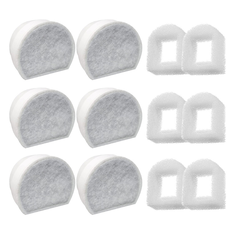 Element filtrant din carbon activ pentru fântâna automată PetSafe – pentru câini și pisici, pachet 8 buc.