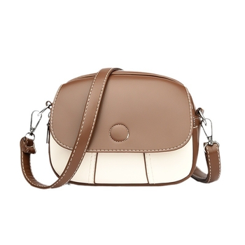 Crossbody PU torba s urbanim stilom jednostavnosti, kvadratni trend, kružni oblik