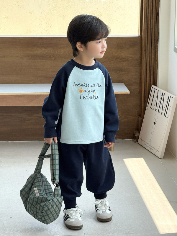 Dječja hoodica s kapuljom – korejski stil, za dobnu skupinu 3–8 godina, jesen, 70% pamuk / 30% poliester