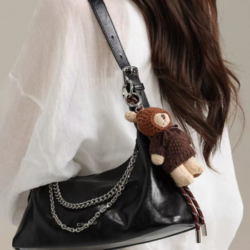 minykly PU Tote táska, cipzár, vászon bélés, dupla vállpánt, függőleges téglalap alakú forma