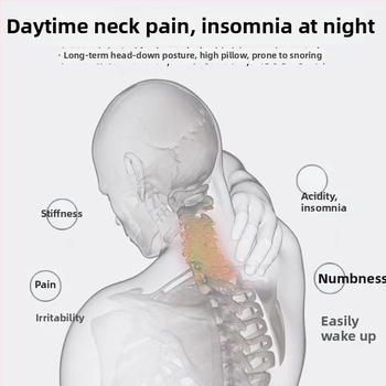 Ζεύγος μαξιλαριών αυχένα – ορθογώνιο σχήμα, γέμισμα ινών πολυεστέρα, ύφασμα ινών χημικών ινών, κατάλληλο για ενήλικες