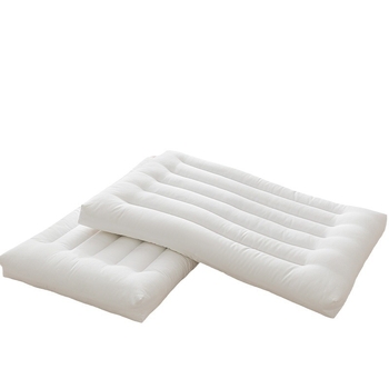 Ζεύγος μαξιλαριών αυχένα – ορθογώνιο σχήμα, γέμισμα ινών πολυεστέρα, ύφασμα ινών χημικών ινών, κατάλληλο για ενήλικες