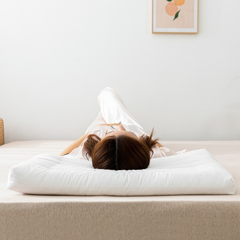 Ζεύγος μαξιλαριών αυχένα – ορθογώνιο σχήμα, γέμισμα ινών πολυεστέρα, ύφασμα ινών χημικών ινών, κατάλληλο για ενήλικες