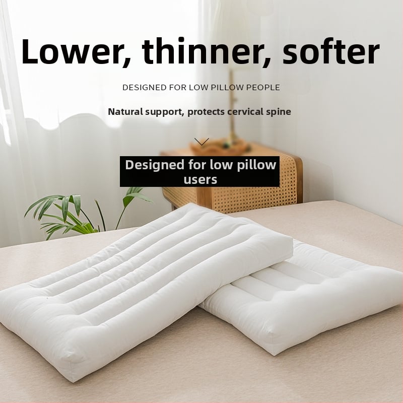 Ζεύγος μαξιλαριών αυχένα – ορθογώνιο σχήμα, γέμισμα ινών πολυεστέρα, ύφασμα ινών χημικών ινών, κατάλληλο για ενήλικες