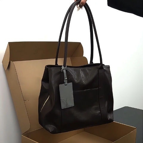 Tote torba Kailuoden, PU materijal, street trend stil, vodoravni kvadratni oblik, podstava poliester