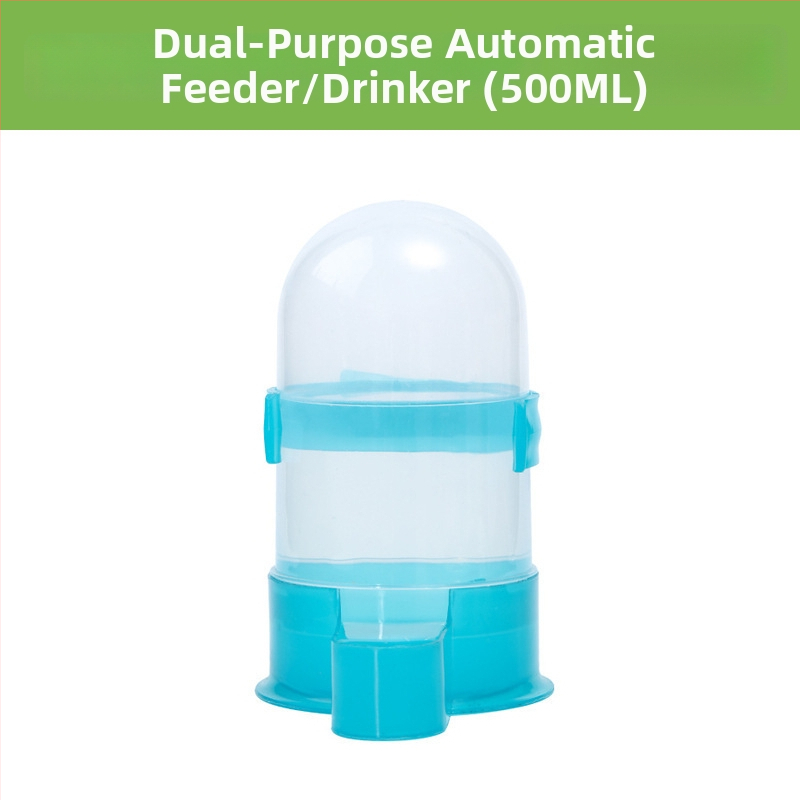 Akrylový automatický kŕmnik pre hydinu s dávkovačom vody (Weibi)