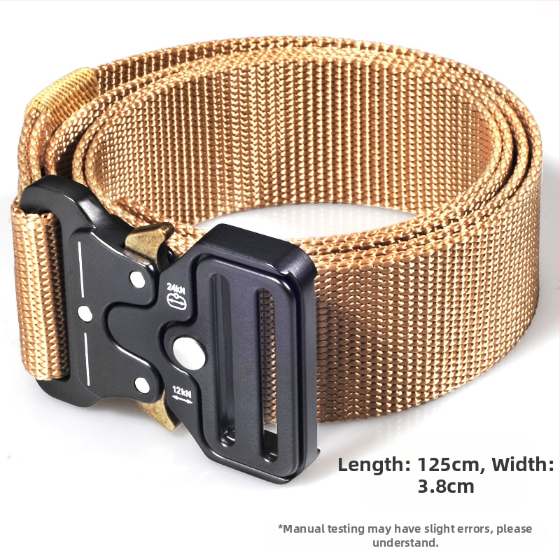 Muški taktički pojas, pleteni, brzo otvaranje kopče, kamuflažni uzorak, kopča od legure