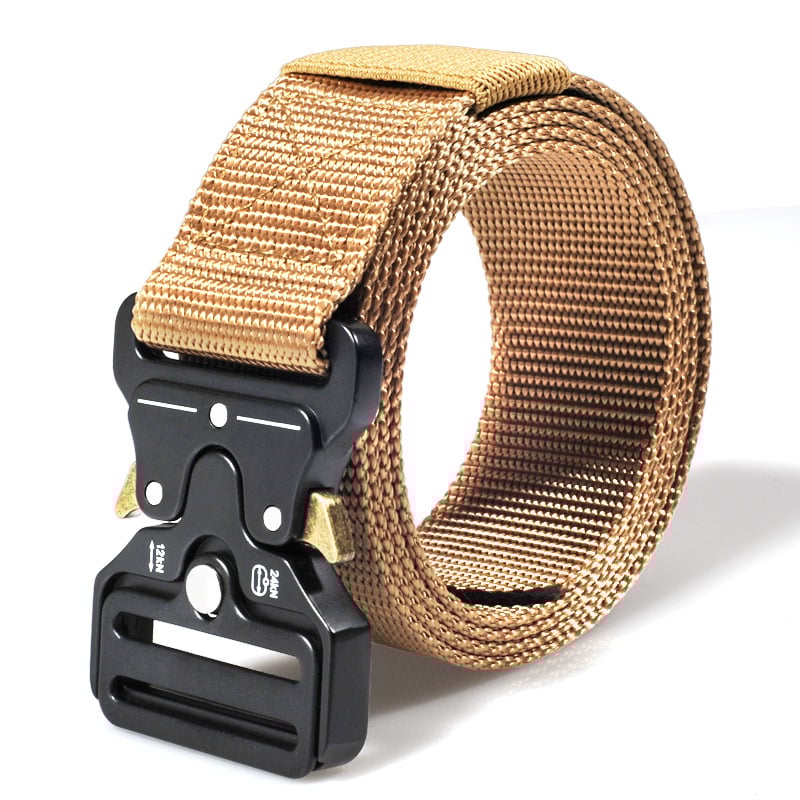 Muški taktički pojas, pleteni, brzo otvaranje kopče, kamuflažni uzorak, kopča od legure